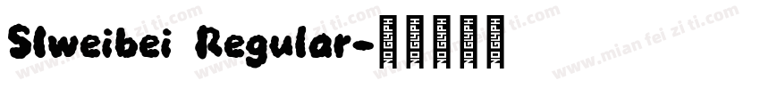 SIweibei Regular字体转换